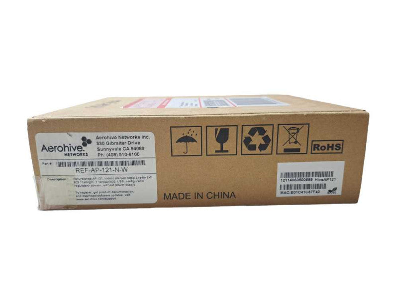 AEROHIVE HIVEAP121 600Mbps 802.11n Wireless Access Point MIMO Dual Band Q)