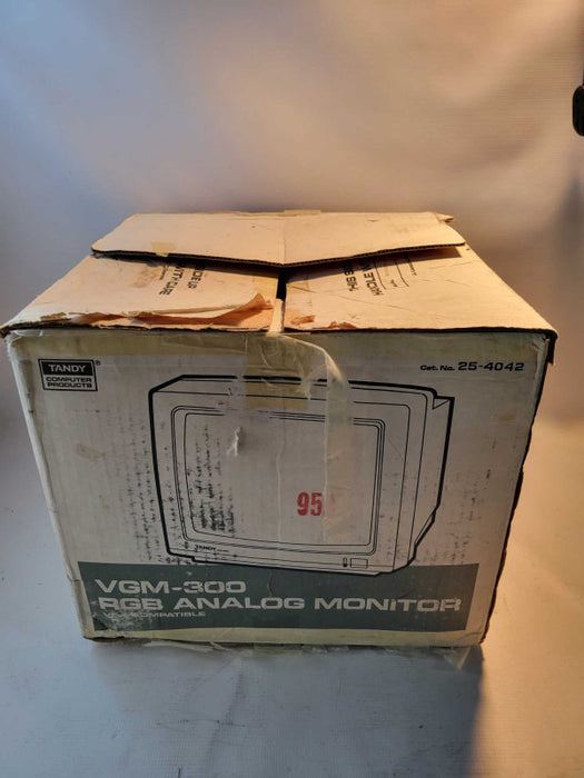 Tandy 2500 SX/20 + RGB Monitor VGM-300 & Keyboard - no HDD. (READ)
