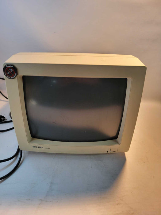 Tandy 2500 SX/20 + RGB Monitor VGM-300 & Keyboard - no HDD. (READ)