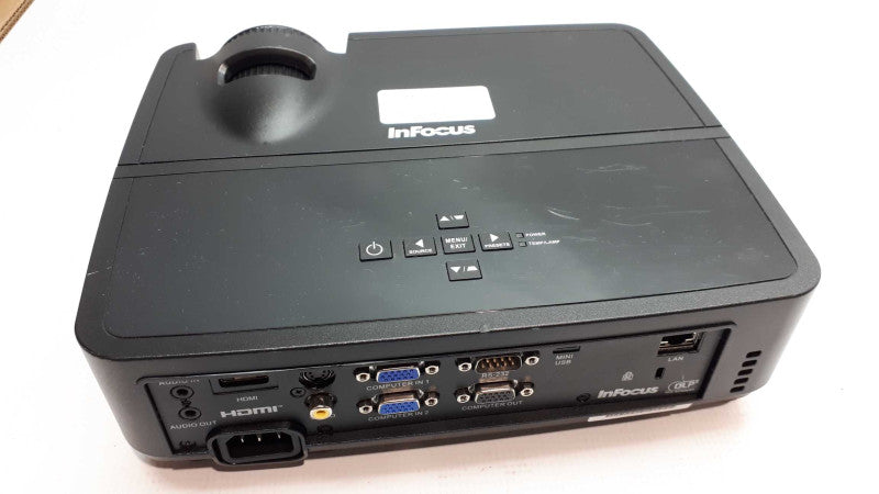 InFocus IN2126 DLP Projector 3200 ANSI WXGA Portable HDMI 3D Ready  &
