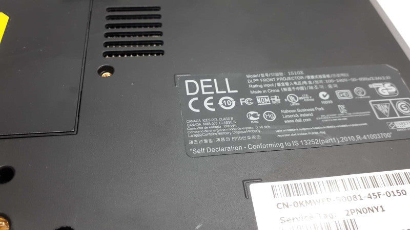 Dell 1510X DLP Projector 3500 ANSI HD HDMI 1080p &