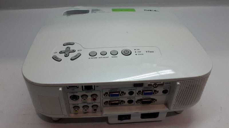 NEC VT800 3LCD Projector HD 1080p HDMI &