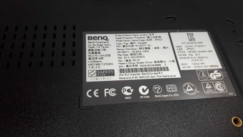 BENQ MX660P DLP Projector 3000 ANSI 3D HDMI Meeting Presentation &