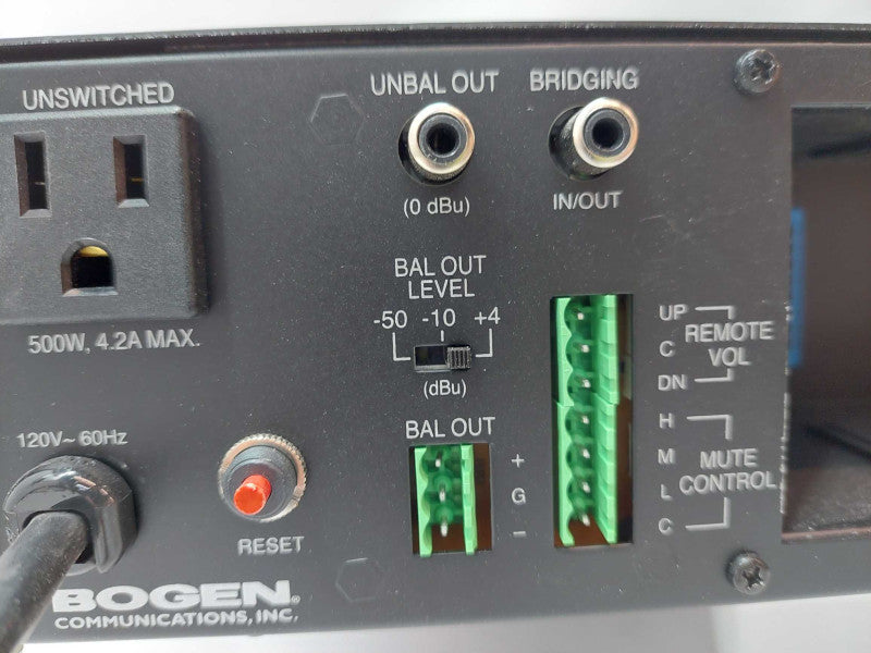 Bogen VMIX Power Vector Mixer Model: power vector vmix Made in Korea