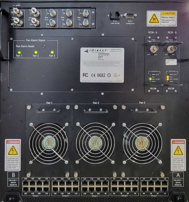 iDirect Technologies 15000 series Satellite Hub 15050 9130-0015-0001 Rev1 SEE _