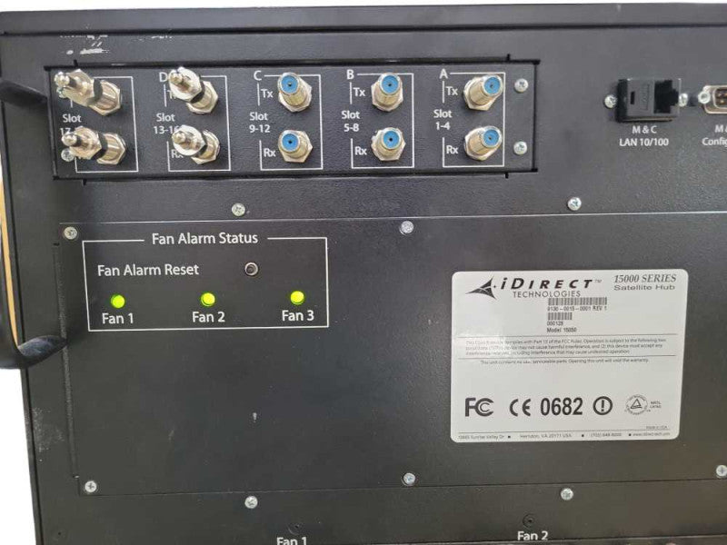 iDirect Technologies 15000 series Satellite Hub 15050 9130-0015-0001 Rev1 SEE _