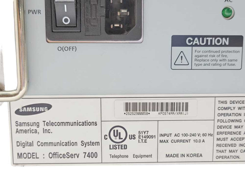 Samsung OfficeServ 7400 Phone System w/ 9 Cards Installed, See Detail _