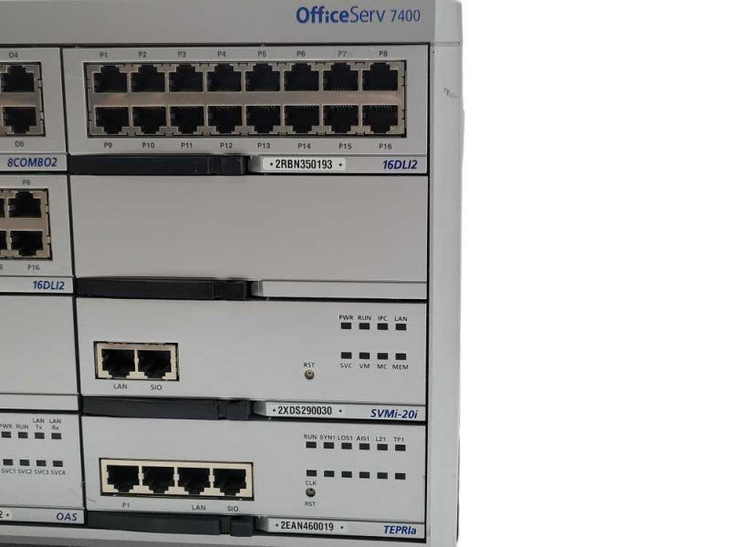 Samsung OfficeServ 7400 Phone System w/ 9 Cards Installed, See Detail _