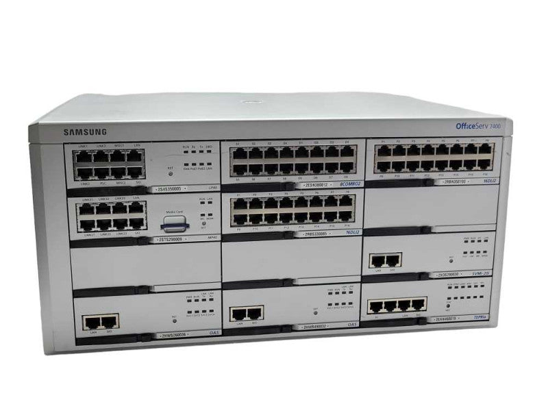 Samsung OfficeServ 7400 Phone System w/ 9 Cards Installed, See Detail _