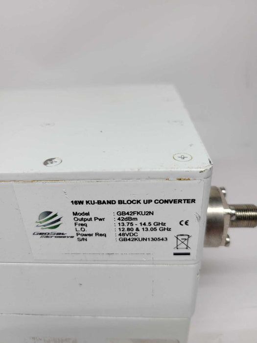 GeoSat 16W Ku-Band Double L.O. BUC 13.75/14.0-14.5GHz