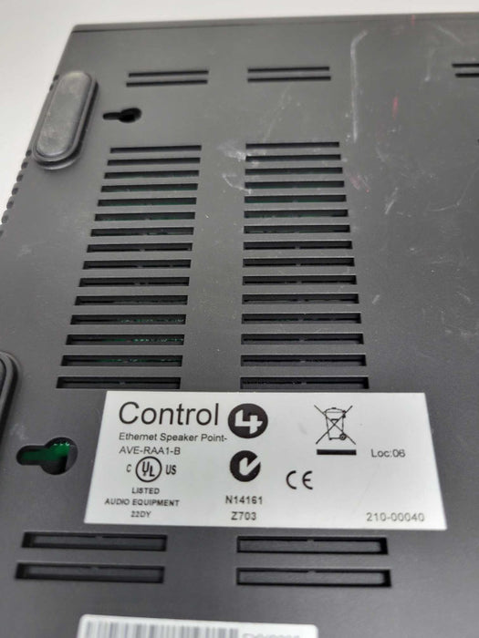 Control4 AVE-RAA1-B Ethernet Speaker Point Amp 2 Channel - no pwr adaptr Q