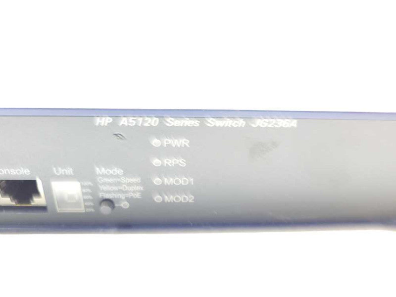 HP A5120 Series JG236A H3C S5120-28C-PWR-EI Switch $
