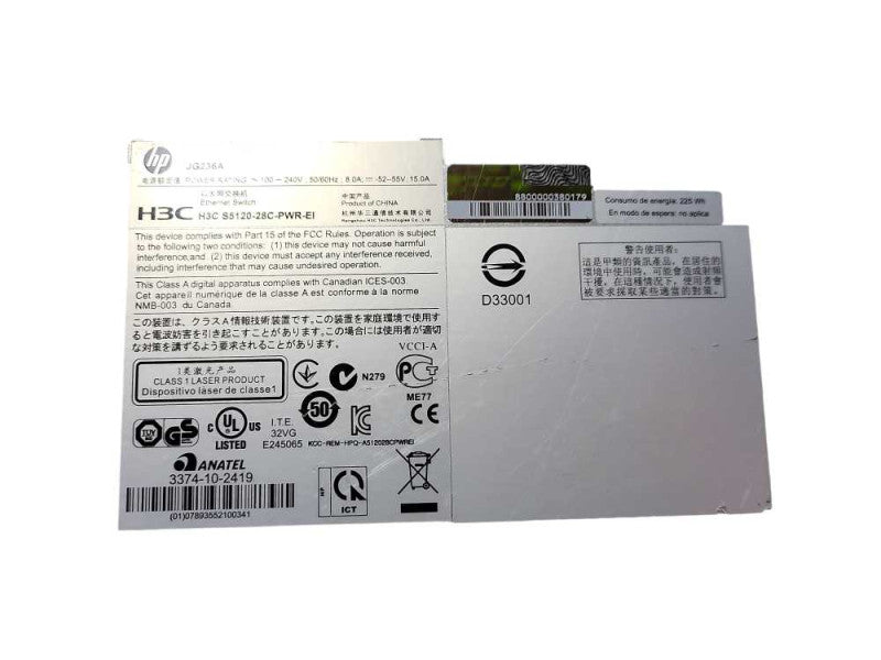 HP A5120 Series JG236A H3C S5120-28C-PWR-EI Switch $