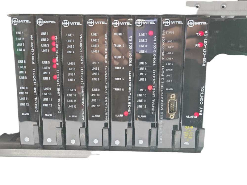 Mitel SX-200 Telephone Switch System Cabinet with Cards and Key, READ _