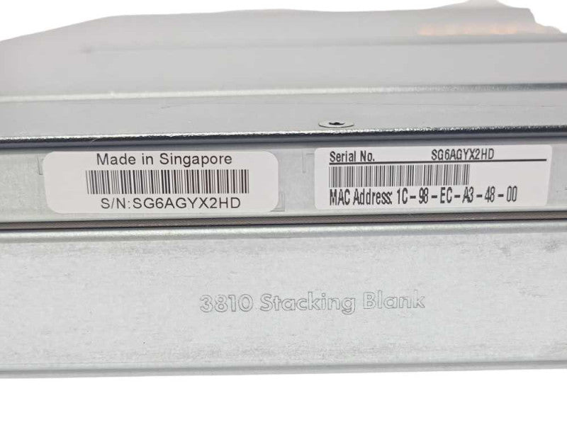 HP Aruba 3810M 48x 1Gb RJ-45 PoE+ Switch - JL074A _