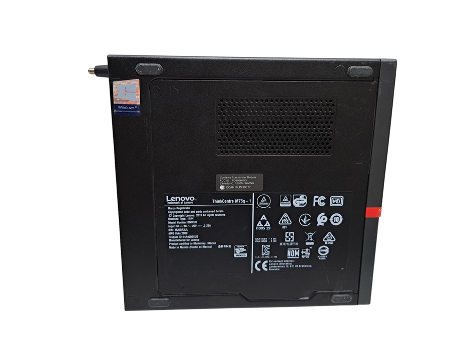 Lenovo ThinkCentre M75q-1 | Ryzen 3 PRO 3200GE, 8GB DDR4, 256GB NVMe )