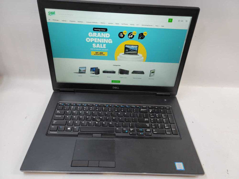 Dell Precision 7730 i7-8650H, 64GB DDR4, 2GB Quadro P3200, 500GB