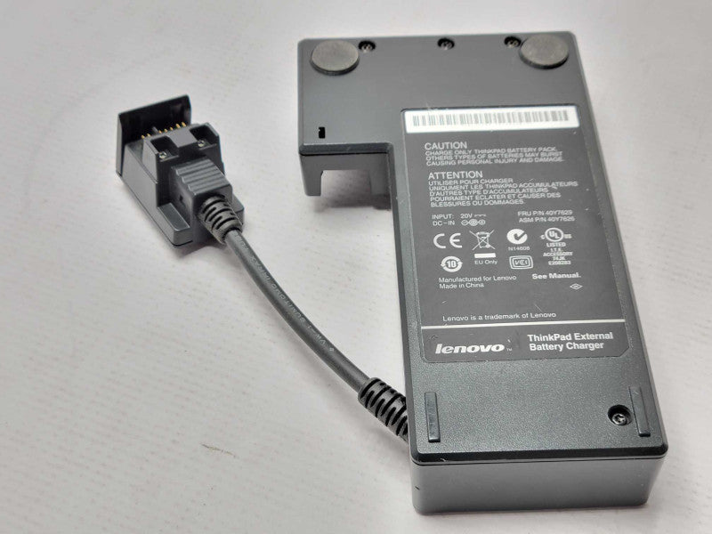Lenovo thinkpad external battery charger 40Y7629, READ _