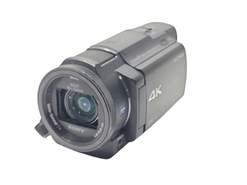 Sony Handycam FDR-AX33 4K 20.6MP Wi-Fi Camcorder - Black, READ Q_