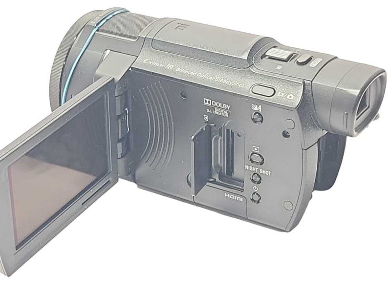 Sony Handycam FDR-AX33 4K 20.6MP Wi-Fi Camcorder - Black, READ Q_