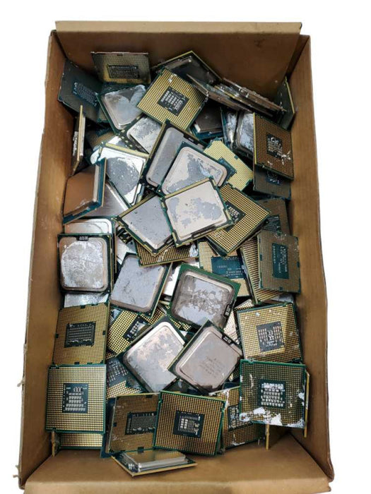 4.4KG Assorted Intel I-Series and Xeon Scrap CPUs Q@