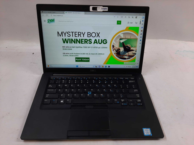 Dell Latitude 7490 i7-8650U @ 1.90GHz, 16GB DDR4, 512GB M.2 *READ