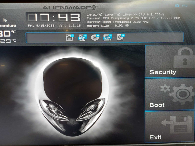 Alienware X51 R3 i5-6400 @ 2.70ghz / 8gb ram / READ #