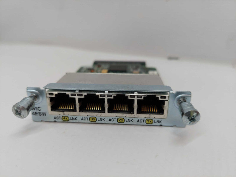 Cisco WIC 4ESW Networking Card  Q