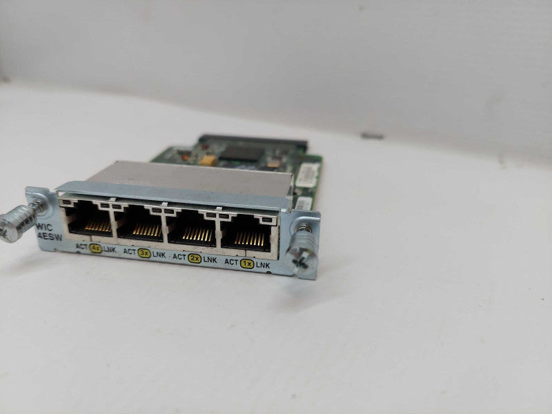 Cisco WIC 4ESW Networking Card  Q