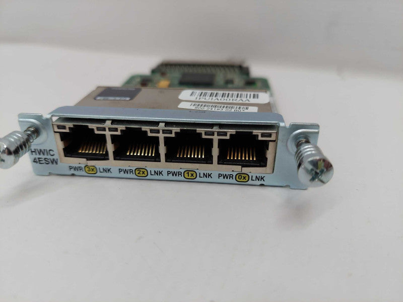 Cisco HWIC 4ESW Network Card 800-24193-02 B0 Q