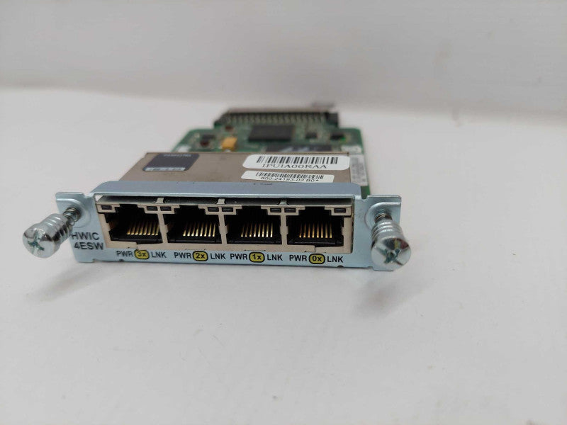 Cisco HWIC 4ESW Network Card 800-24193-02 B0 Q