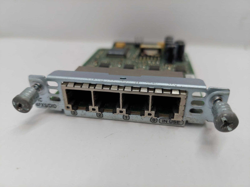 Cisco VIC-4FXS/DID Networking Card 800-17016-02 B0 Q