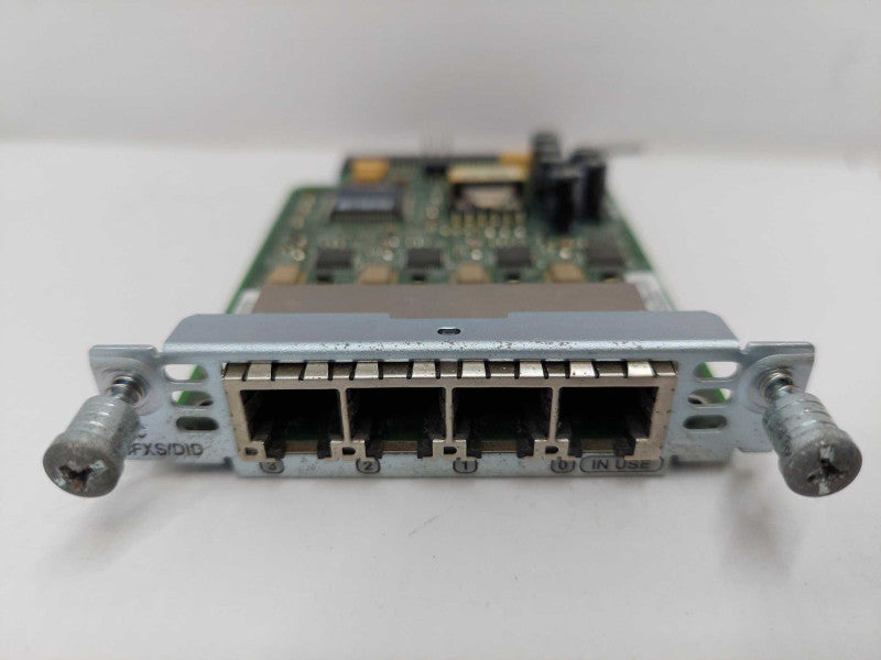 Cisco VIC-4FXS/DID Networking Card 800-17016-02 B0 Q