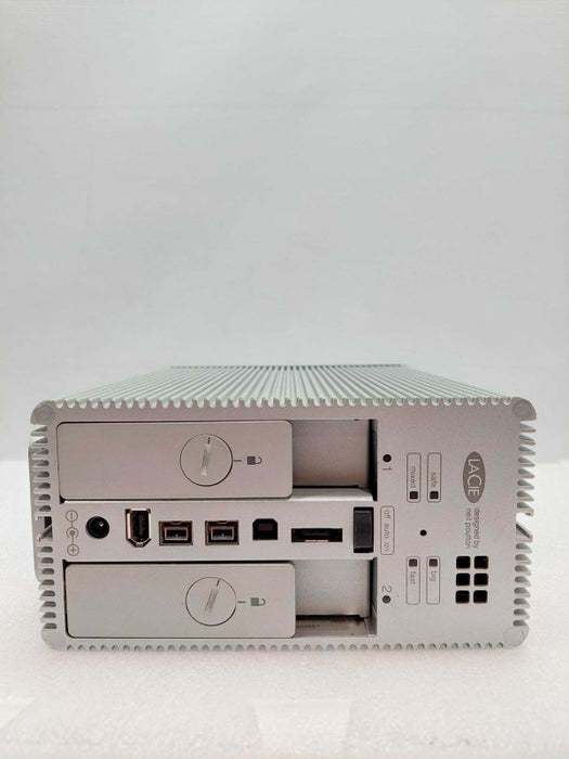 LaCie 2Bay External HDD 3.5\\" 2big Quadra  NO HDDs (ASIS) :