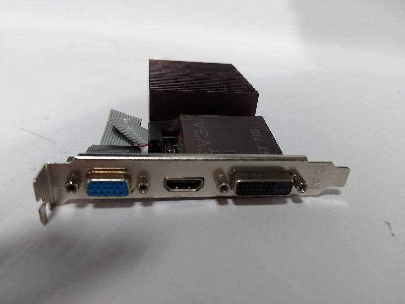 EvGA GT 710 Low Profile Graphics Card 2GB GDDR3 #