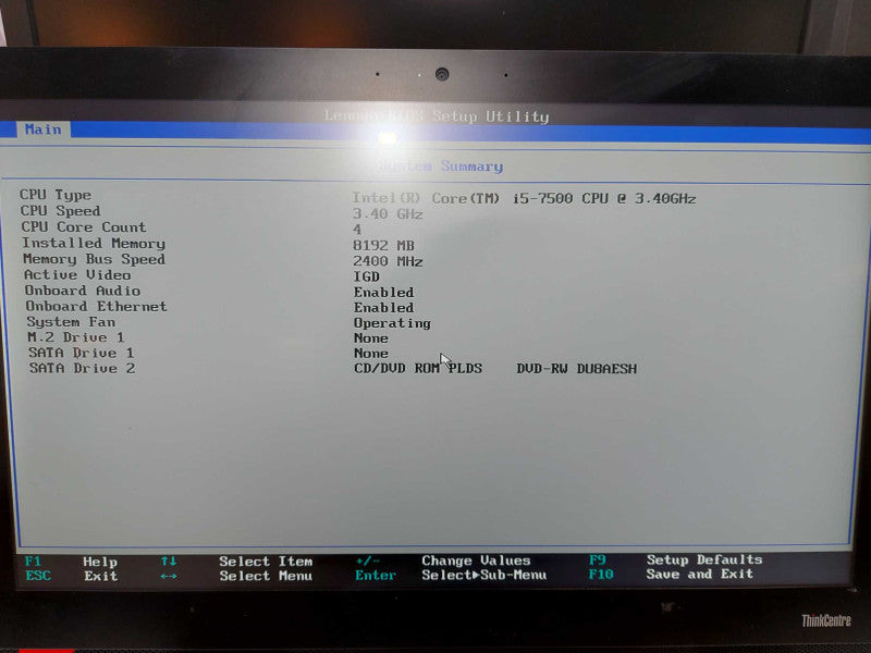 Lenovo M910Z AiO 23\\" i5-7500 @ 3.40ghz / 8gb ram / READ #