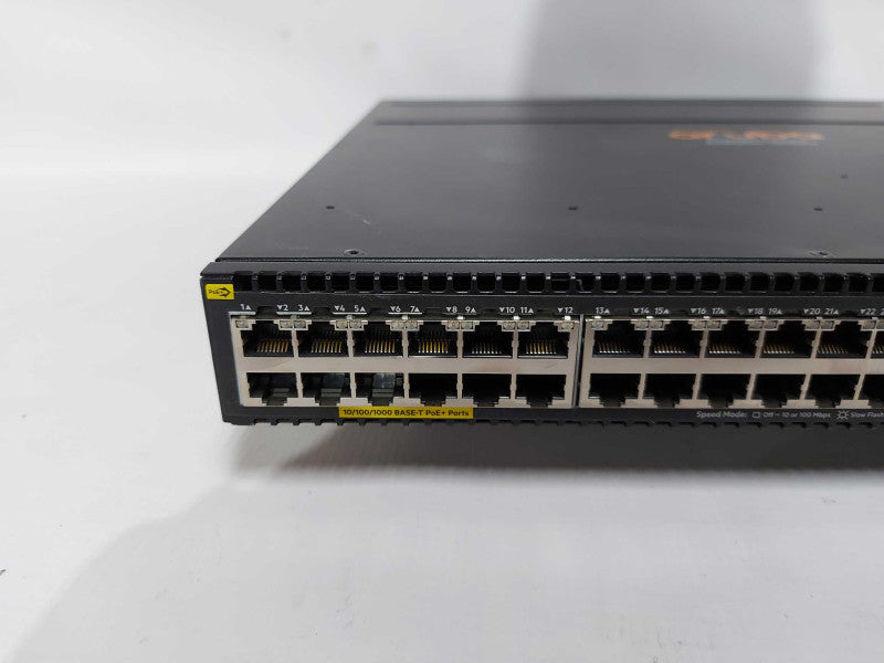 HP Aruba 3810M 48x 1Gb RJ-45 PoE+ Switch - JL074A #