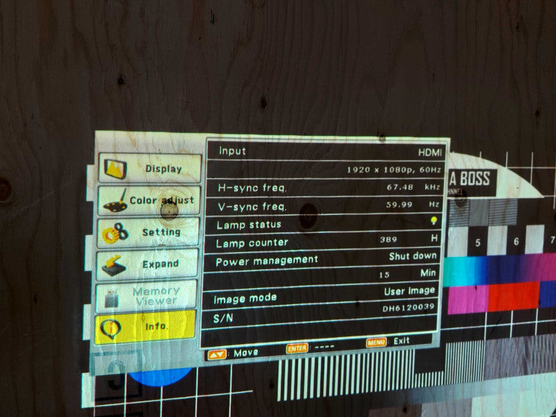 Panasonic Projector LW312 WXGA 1280x800 3100 Lumens - 389H #