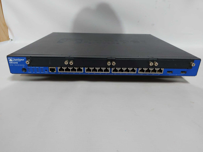 JUNIPER SRX240 SERVICES GATEWAY 16-PORT FIREWALL - Fact Reset Q#