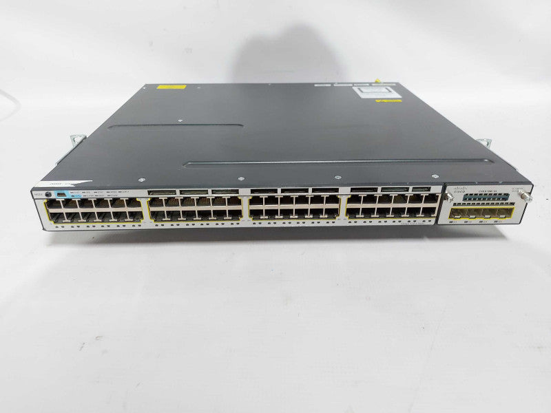 Cisco 3750X Series WS-C3750X-48T-S V08 / gigabit module - Factory Reset #