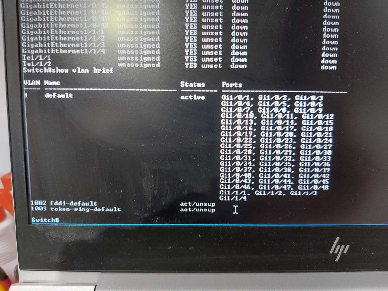 Cisco 3750X Series WS-C3750X-48T-S V08 / gigabit module - Factory Reset #