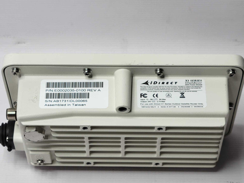 iDirect X1 Series Outdoor 65W Power Module E0002035-0100, READ _