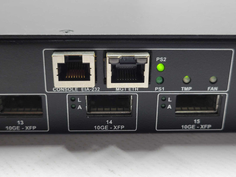 MRV OptiSwitch OS940 MODEL: 12 GIGE TRI-MODE 100FX/1000FX SFP or RJ45 4x 10GE _