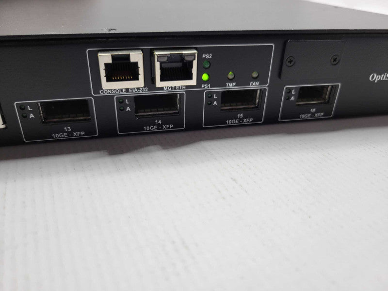 MRV OptiSwitch OS940 MODEL: 12 GIGE TRI-MODE 100FX/1000FX SFP or RJ45 4x 10GE _