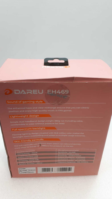 DareU EH469 Mirror Queen Pink 7.1 RGB &
