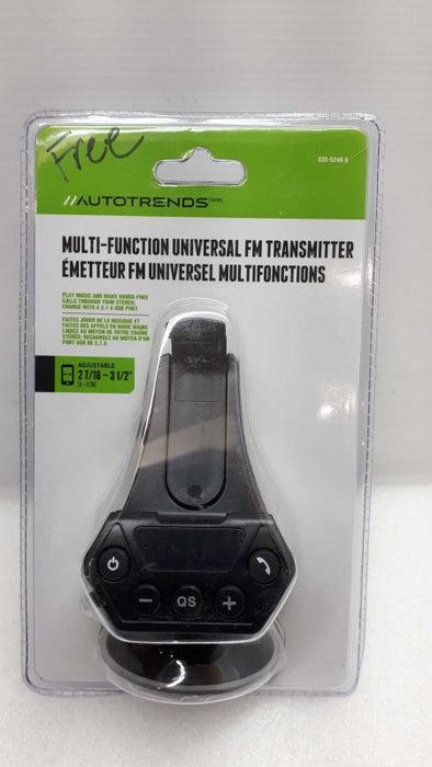 AUTOTRENDS Multi Function Universal FM Transmitter &