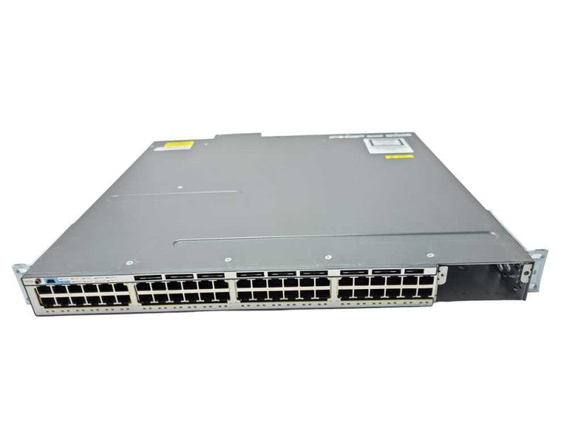 Cisco WS-C3750X-48PF-L 48-Port PoE Gigabit Switch 1x PSU Q_