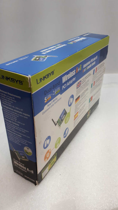 Cisco-Linksys WMP55AG Dual-Band Wireless A+G PCI Adapter &