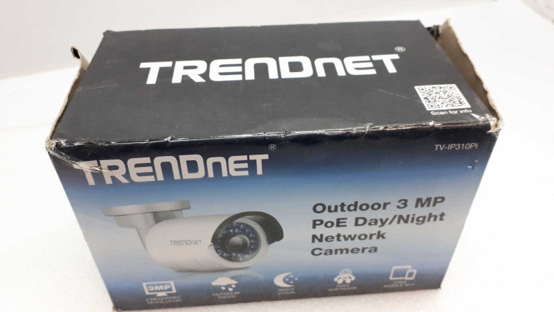 Trendnet TV-IP310PI Indoor/Outdoor 3MP Full HD PoE Day/Night Network Camera &