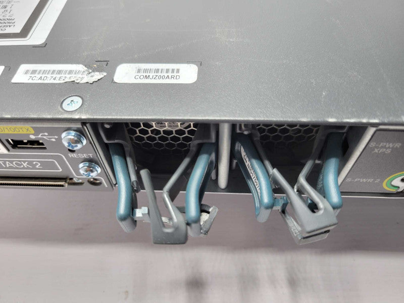 Cisco WS-C3750X-48PF-L 48-Port PoE Gigabit Switch 1x PSU Q_